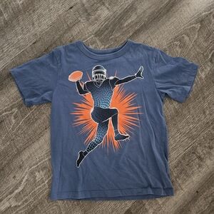 The Children's Place Blue and Orange Football Tee